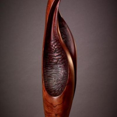Arpa, madera de cedro , 2009