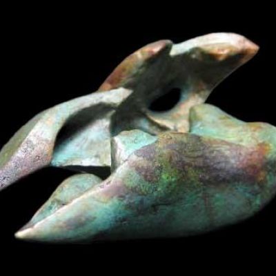 Dormirse acurrucados, bronce 2010